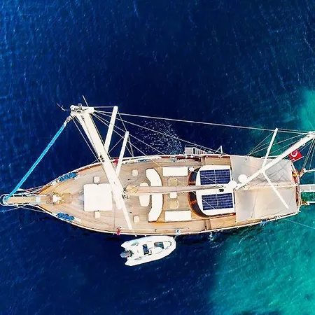 Luxury Boat In Marina Tekne Bodrum