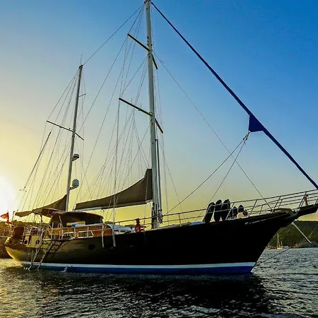 Tekne Luxury Boat In Marina Bodrum