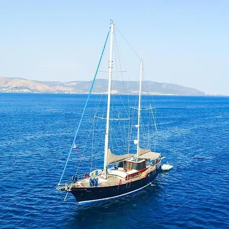 Luxury Boat In Marina * Bodrum