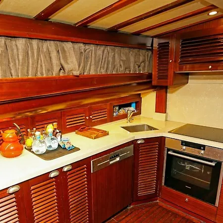 Botel Luxury Boat In Marina Bodrum